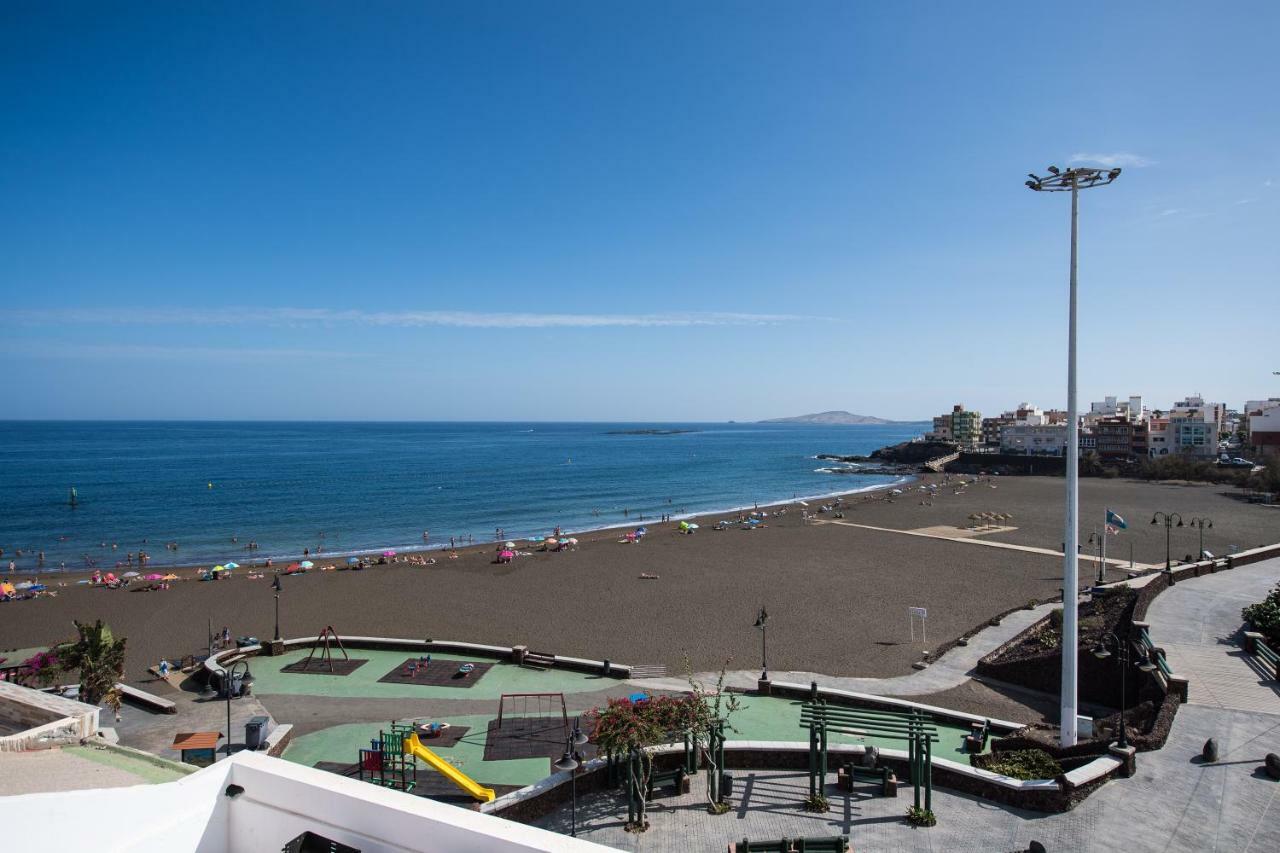 Appartamento Vista Playa Y Mar - Sea View, Wifi And Ac Melenara Esterno foto